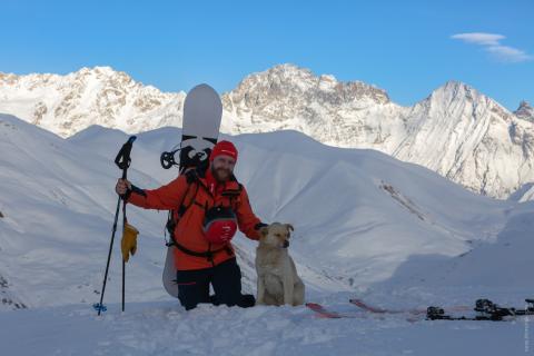 Ushguli-Gvibari skitour